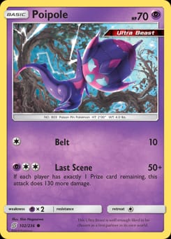 Unified Minds Poipole #102 card