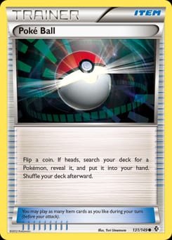 Boundaries Crossed Poké Ball #131 card