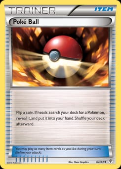 Generations Poké Ball #67 card
