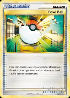 HeartGold & SoulSilver Poké Ball #95 card