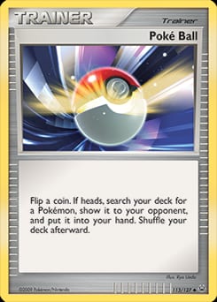 Platinum Poké Ball #113 card