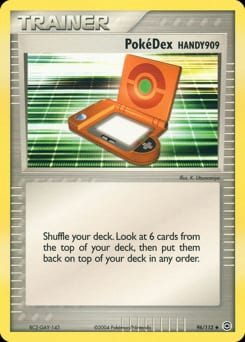 FireRed & LeafGreen PokéDex HANDY909 #96 card