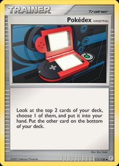 Diamond & Pearl Pokédex HANDY910is #111 card