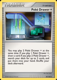 2008 Stormfront Poké Drawer + #89 card