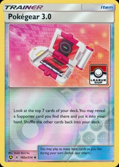 Unbroken Bonds Pokégear 3.0 #182a card
