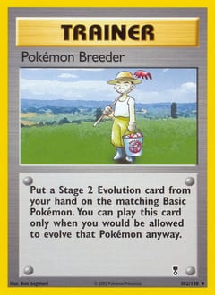 Legendary Collection Pokémon Breeder #102 card
