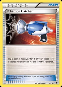 Emerging Powers Pokémon Catcher #95 card