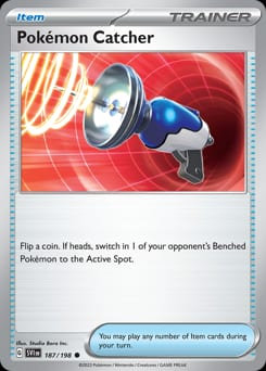 Scarlet & Violet Pokémon Catcher #187 card