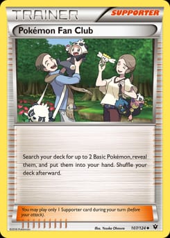 Fates Collide Pokémon Fan Club #107 card
