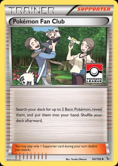Flashfire Pokémon Fan Club #94 card