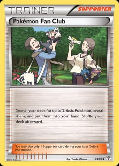 Generations Pokémon Fan Club #69 card