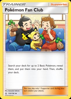 Ultra Prism Pokémon Fan Club #133 card