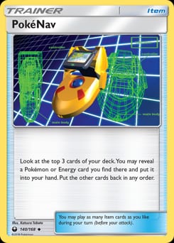 Celestial Storm PokéNav #140 card