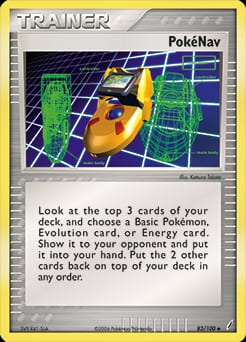 Crystal Guardians PokéNav #83 card