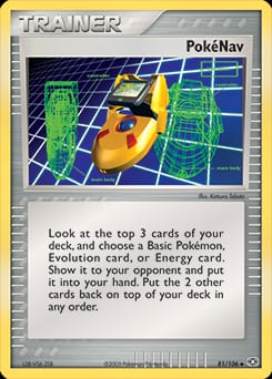 Emerald PokéNav #81 card