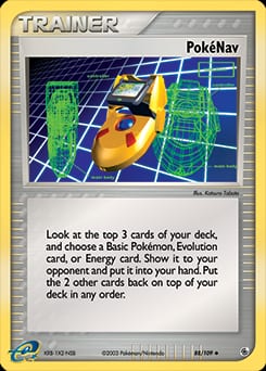 Ruby & Sapphire PokéNav #88 card