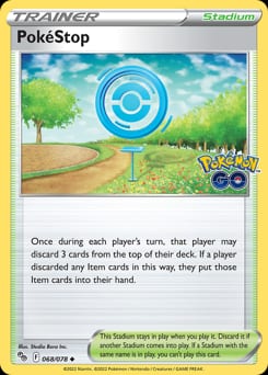 Pokémon GO PokéStop #68 card