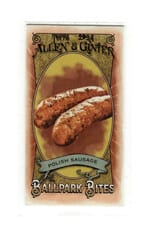 2024 Topps Allen & Ginter Ballpark Bites Mini Polish Sausage #BB-25 card