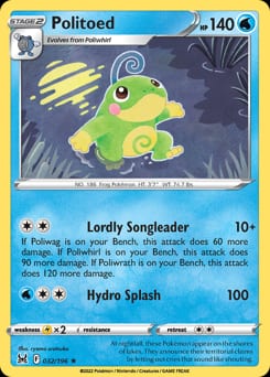 Lost Origin Politoed #32 card