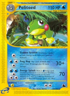 Skyridge Politoed #25 card