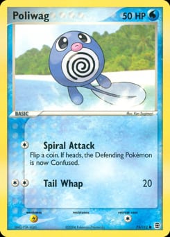 FireRed & LeafGreen Poliwag #75 card