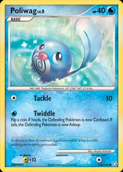 Legends Awakened Poliwag #114 card