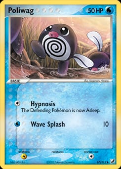 Unseen Forces Poliwag #67 card