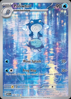 2023 151 Poliwhirl #176 card