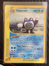 2002 Expedition Base Set Poliwrath #24 card