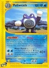 2002 Expedition Base Set Poliwrath #60 card