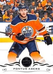 2018-19 Upper Deck Base Set Pontus Aberg #73 card