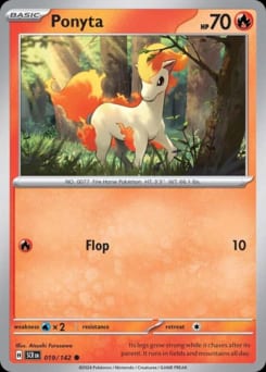 2024 Stellar Crown Ponyta #19 card