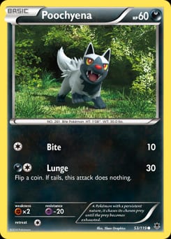 Phantom Forces Poochyena #53 card