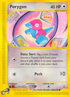 Aquapolis Porygon #103 card