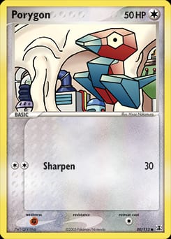 Delta Species Porygon #80 card