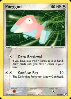 2004 FireRed & LeafGreen Porygon #47 card