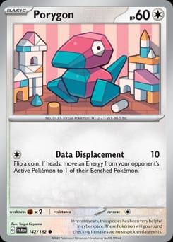 Paradox Rift Porygon #142 card