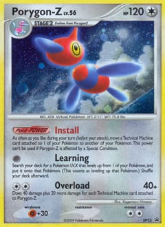 DP Black Star Promos Porygon-Z #DP35 card