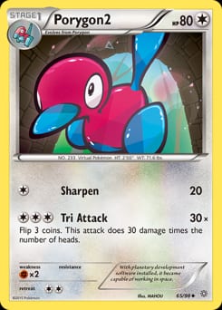 Ancient Origins Porygon2 #65 card