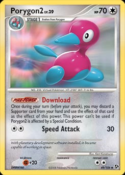 Great Encounters Porygon2 #49 card
