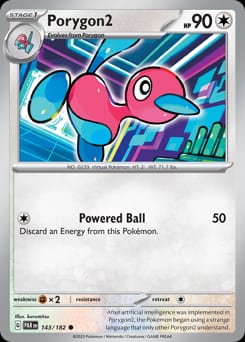 Paradox Rift Porygon2 #143 card
