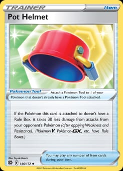 Brilliant Stars Pot Helmet #146 card