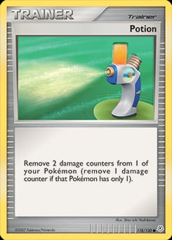 2007 Diamond & Pearl Potion #118 card