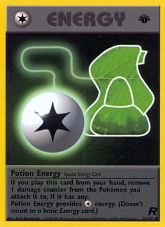 Team Rocket Potion Energy #82 card
