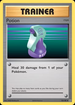 Evolutions Potion #83 card