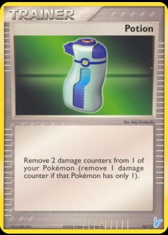 EX Trainer Kit 2 Minun Potion #10 card