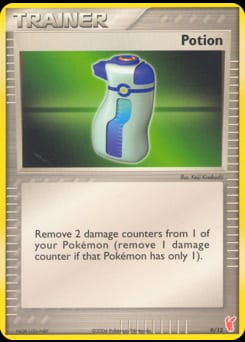 EX Trainer Kit 2 Plusle Potion #9 card