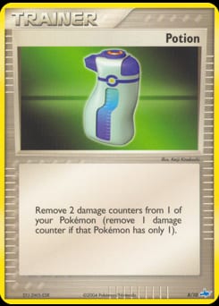 2004 EX Trainer Kit Latios Potion #8 card