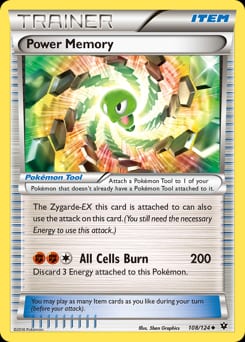 Fates Collide Power Memory #108 card