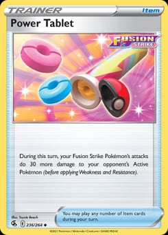 Fusion Strike Power Tablet #236 card